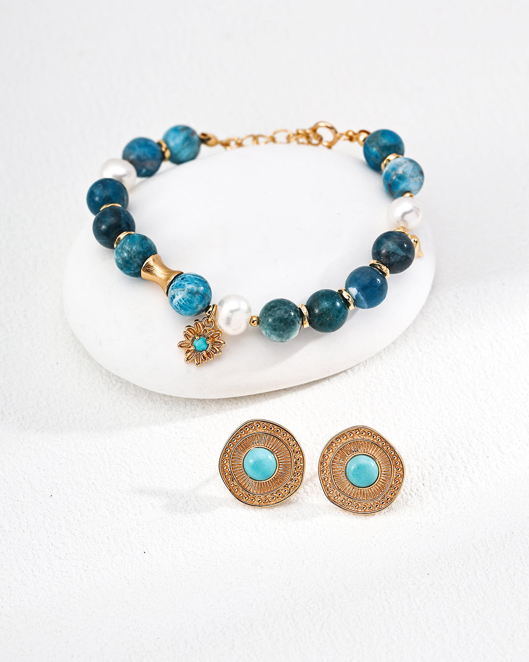 Blue River of Clarity Bracelet