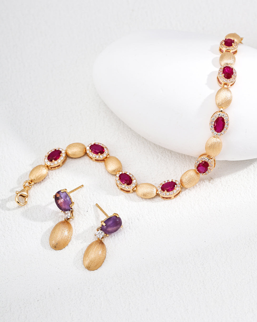 Vintage Amethyst Earrings