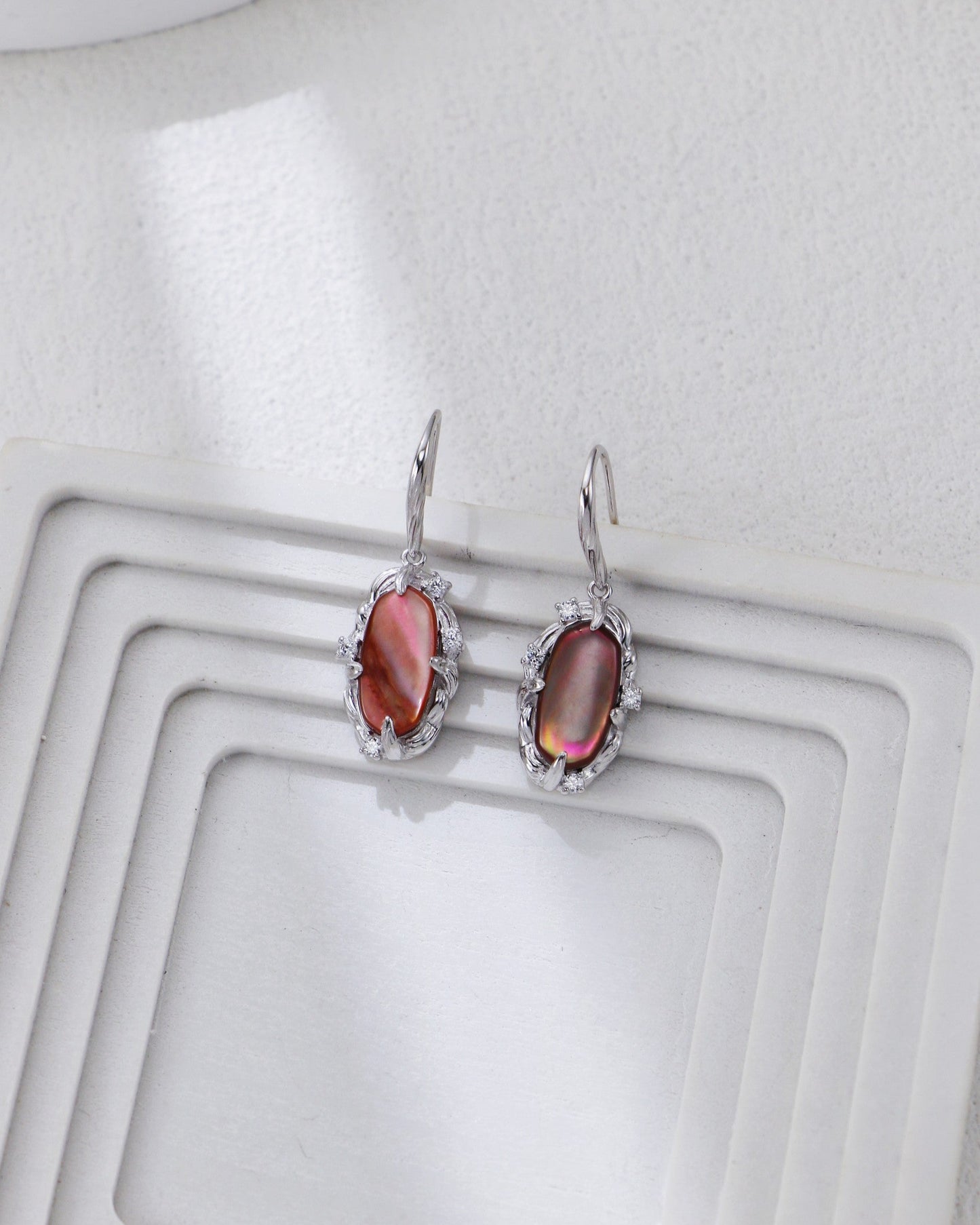 アークティックシェルイヤリング